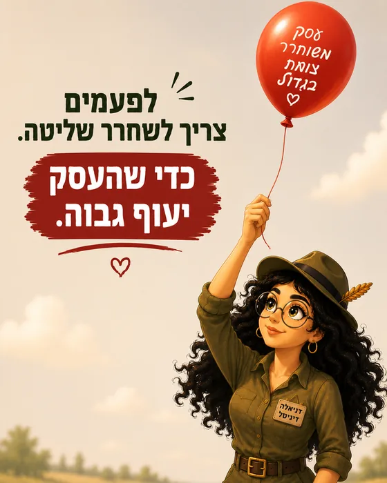דניאלה דיגיטל - לפעמים צריך לשחרר שליטה כדי שהעסק יעוף גבוה