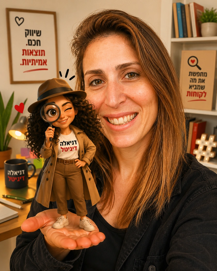 דניאלה - מומחית שיווק דיגיטלי